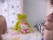 My stepmother comes home tired and to pamper her I fuck her like never before. 9/16