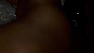 Cowgirl My Stepbrother In the Backseat. (Turn Up The Volume) 💦🍆