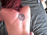 Mature Red Head Milf Blow Job And Fucked From Behind POV 10/16