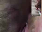 PUSE CACHONDA A MI AMIGA POR VIDEOLLAMADA !! HACE QUE ME CORRA 15/16