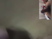 PUSE CACHONDA A MI AMIGA POR VIDEOLLAMADA !! HACE QUE ME CORRA 5/16