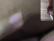 PUSE CACHONDA A MI AMIGA POR VIDEOLLAMADA !! HACE QUE ME CORRA 8/16