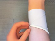 SANKO手袋レビュー/ASMR/ゴム手袋 11/16