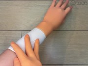 SANKO手袋レビュー/ASMR/ゴム手袋 15/16