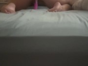 Horny and bored, fucking my vibrator until I cum 12/16