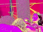 Precious Nuria Millan sucking and swallowing next to a huge XBodgar dick.