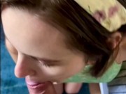 Donut Blowjob Mukbang POV AMWF Creampie Fucking 4/16