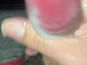 daily jerk off 09/30 - dripping precum and cumming a thick load - jerk off challenge