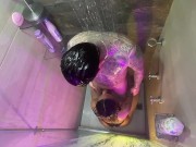 encuentro en la ducha con  mi compañera de la universidad 6/16