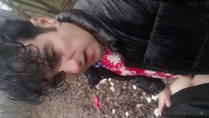 Boring rainy day, we were horny, so I gave my cock inside friend ass