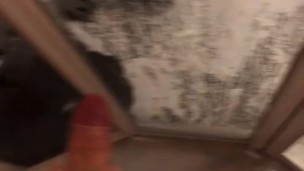 Young Guy jerking off in a Shower