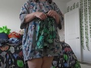 Thick & Curvy Brunette Woke up Horny had an Orgasm & got ready! 9/16