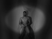 Funny White and Gray scale, funny masturbation Sexy N1 Handjob until finishing 7/16