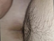 Move my pantie to put it in my asshole 9/16