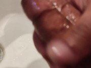 He masturbates after urinating 13/16