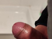 He masturbates after urinating 5/16