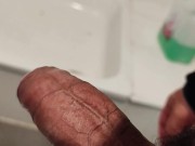 He masturbates after urinating 8/16