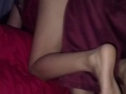 My sister-in-law was waiting for me on all fours when I got home from work she was alone at home and 15/16