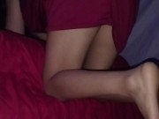 My sister-in-law was waiting for me on all fours when I got home from work she was alone at home and 2/16