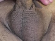 I rode her cock until fill my pussy with cum