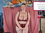 *** TRAILER ONLY *** Gay Slut Encouragement & Humiliation - Solo Girl 1/16