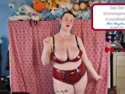 *** TRAILER ONLY *** Gay Slut Encouragement & Humiliation - Solo Girl 16/16