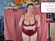 *** TRAILER ONLY *** Gay Slut Encouragement & Humiliation - Solo Girl 4/16