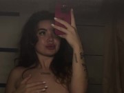 would you like to watch me in the bathroom? 💦💦 8/16