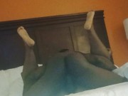 THROWING DADDY FAT DICK ALL IN BIG BOOTY EBONY WET PUSSY BEFORE I PAINT HER FACE!!!!!!! 11/16