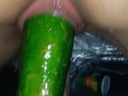 Masturbacion con vegetal 10/16