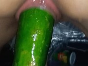 Masturbacion con vegetal 6/16