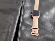 Cumshot on Girlfriend's Apple Watch with Soft Pink Band 3/16