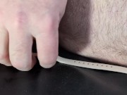 Cumshot on Girlfriend's Apple Watch with Soft Pink Band 6/16