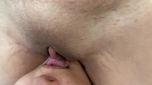 Where the face ends and the pussy begins