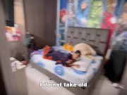 My husband wanted to go play soccer with his friends, but I knew he wouldn't be able to resist wanti 2/16