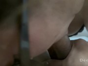 You Won’t Care About Her Face Once She Starts Sucking – Blowjob with my big cock in her mouth 15/16