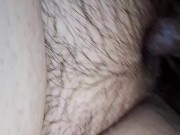 Hubby dumping his load on my pussy 6/16