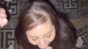 Sucking my new daddy’s dick 🖤