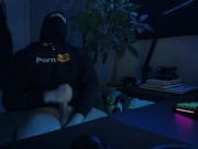 Watching your boyfriends pretty eyes while he strokes it *Loud Moaning* 10/16