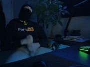 Watching your boyfriends pretty eyes while he strokes it *Loud Moaning* 13/16