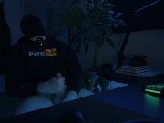 Watching your boyfriends pretty eyes while he strokes it *Loud Moaning* 15/16