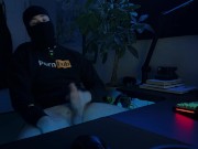 Watching your boyfriends pretty eyes while he strokes it *Loud Moaning* 6/16