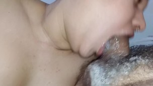 blowjob asmr, deep throat, she sucks a lot and loves a dick in her mouth🍆💦🤤😋🥛🤤💁‍♀️🥹😵💦💦🤤