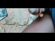 Hot and Horny Male Masturbates his Big black Cock for you when his wife is not around 10/16