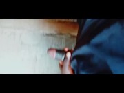 Hot and Horny Male Masturbates his Big black Cock for you when his wife is not around 2/16