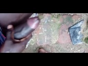 Come see the Darkest blackest hardest African COCK 🍆💦🤤 ever cum