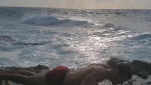 I only got to show my dick a couple of times here on the coast