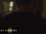 FAMILY SINNERS - Busty MILF Seduces Her Son-In-Law And Deepthroats His Throbbing Dick 1/16