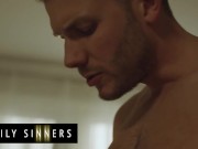 FAMILY SINNERS - Busty MILF Seduces Her Son-In-Law And Deepthroats His Throbbing Dick 6/16