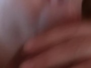 I passionately suck my stepson's big cock until he cums, full of cum